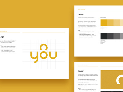 Youco Brand Guidelines brand agency brand design brand direction brand guideline brand guidelines brand identity branding colour palette design guideline guidelines identity design logo