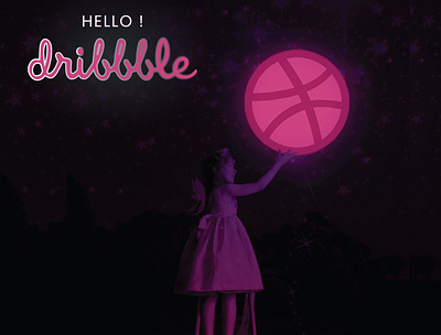 hello dribble art artistic design graphics typography