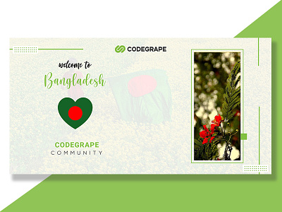 Welcome to Bangladesh CODEGRAPE COMMUNITY bangladesh branding codegrape community buildup welcoming