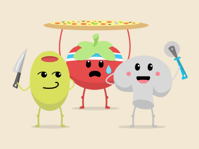 Pizza Characters!