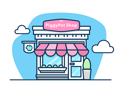 PiggyPot Shop Front