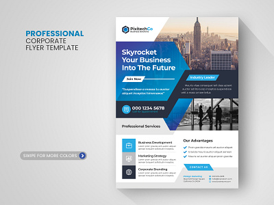 Modern Corporate Business Flyer