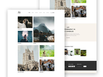 Photography Studio Landing page