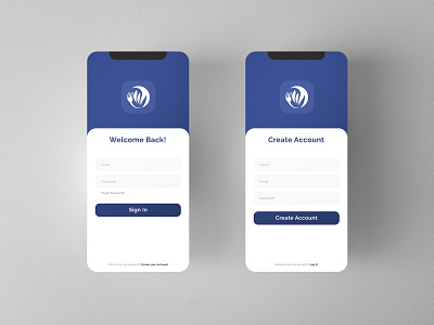 Sign in / Sign up UI account app design design login screen registration sign in sign up ui design ux design