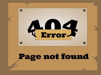 404 error