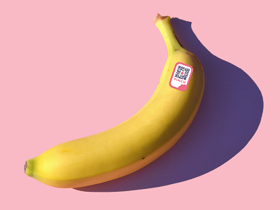 Pinch - Scan & Go apple banana bite branding dutch eat flat food fresh icon logo mini pinch pink qr code qr code qrcode scan sticker