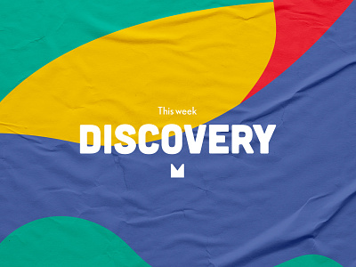 Branding for Discovery - church branding christian christianity church color palette colors colour palette colours creativity discover discovery dutch flag holland netherlands paper typo typogaphy