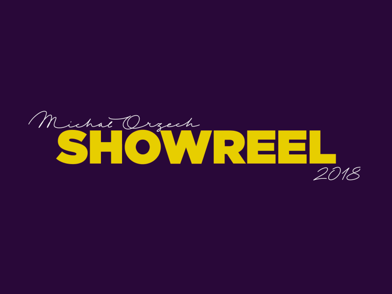 Showreel 2018 title sequence 2d after effects animated lettering animation daily practice flat letters motion design reel showreel text title