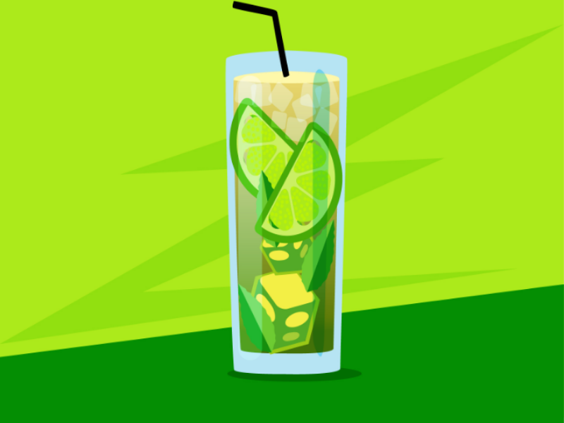 Lemon Mint graphic design visual design