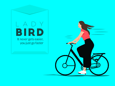 Lady Bird artwork corporate design illustration ladybird presentation presentation design ui design visual design visual design graphic design visual design illustrator art woman illustration