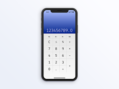 DailyUI 004 Calculator app calculator challenge daily ui daily ui 004 sketch