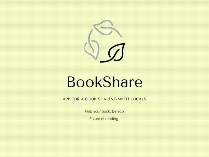 UX/UI App For Bookcrossing BookShare app branding design figma identity design minimalistic ui uxui web web app web design webdesign