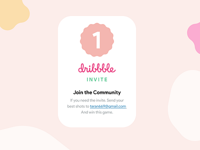 Dribbble Invite Giveway adobe xd adobexd best best design branding clean ui design dribbble best shot dribbble invitation giveway dribbble invite invite giveway send shots