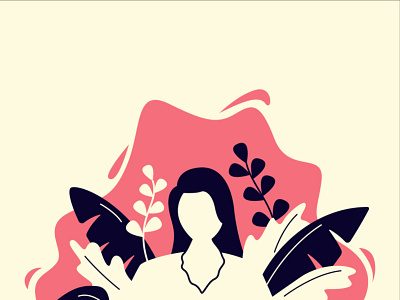 Girl in Blossom app branding design icon illustration logo typography ui ux vector web