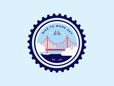 Bike2Work Day app branding design icon illustration logo typography ui ux vector web