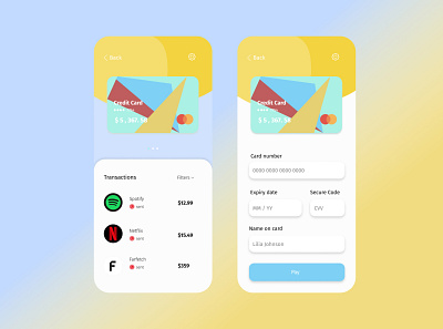 Payment app app design credit card daily ui design pay payment payment app phone shot transactions ui ux