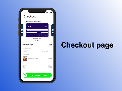 credit card checkout page 002 adobe xd daily 100 challenge daily ui dailyui design ui ux