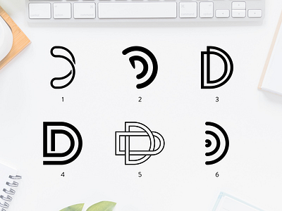 Lettermark Explorations - "D"