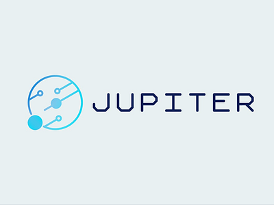 Jupiter - Digital Banking for Millenials bank banking blue design digital graphic design illustration jupiter logo logo design logomark minimal