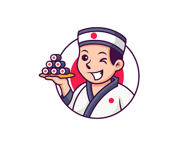 Japanese Chef Cartoon