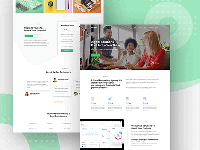 Mascreative Free Creative Agency HTML Template