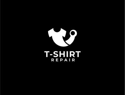 t shirt repair branding concept fashion logo logodesign logoidea logoidentity logoinspiration repair simple t shirt t shirtlogo t shirtrepair tshirt worker