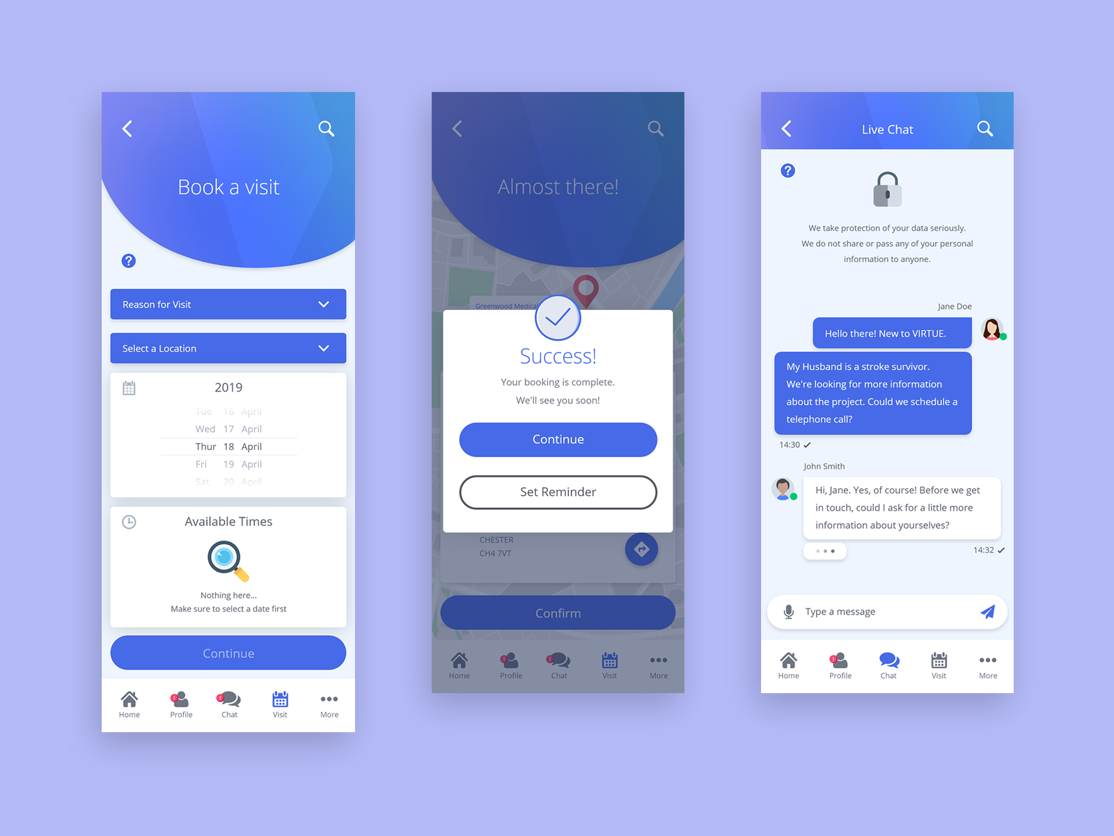 Virtue App by Luke McHugh on Dribbble