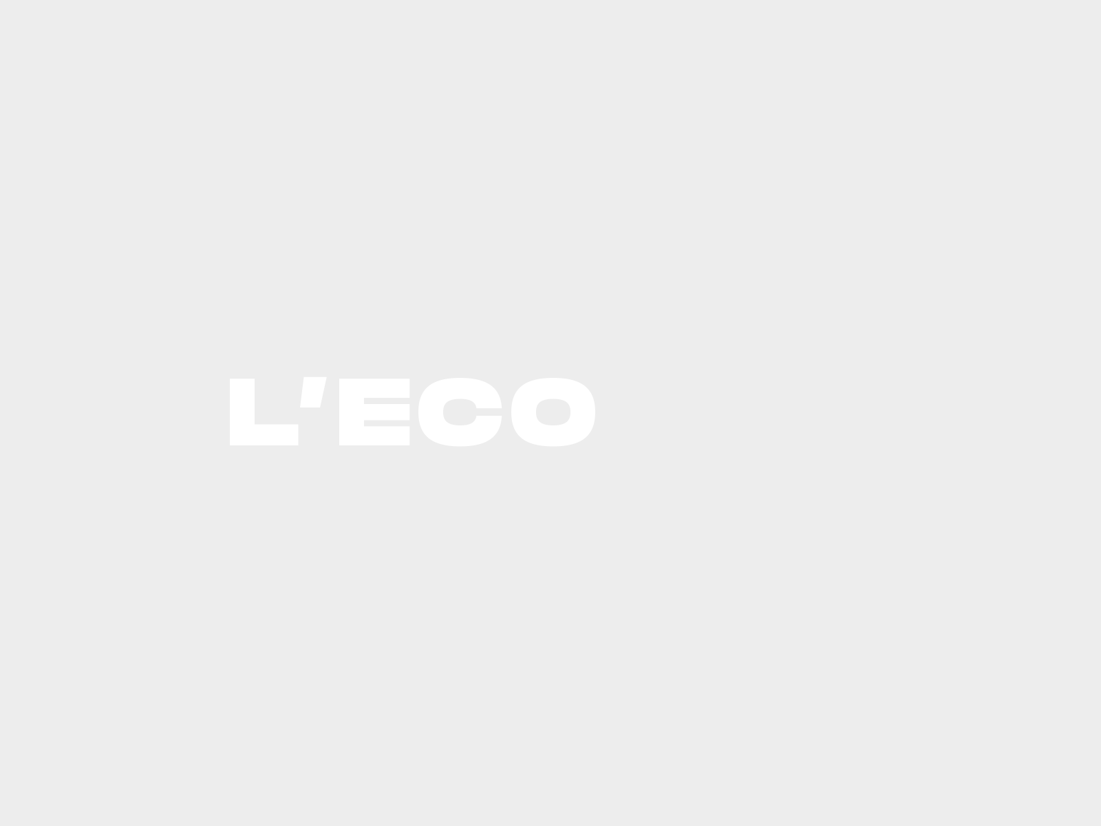 L'ECO design elegant font graphic design illustration minimal minimal design typography