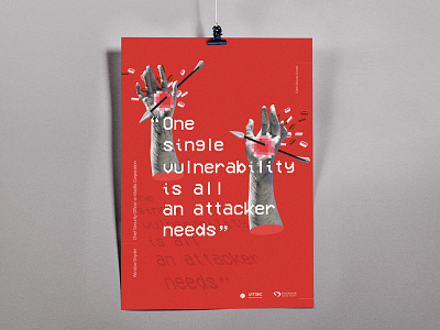 Some poster around "Cyber Security"