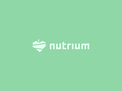 Nutrium Logo branding health logo logotype nutrition
