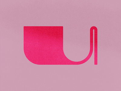 U letter mark brand design branding business letter u logo type typogaphy u