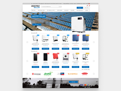 REEPRO - Solar E-Commerce Website branding design ecom ecomer ecommere glass glassmorphism graphic design logo solar solar energy ui ux web website