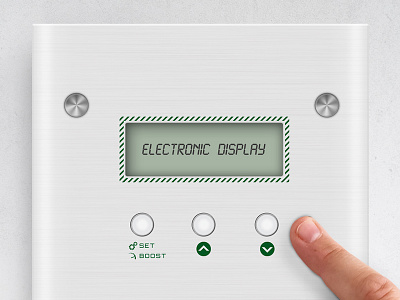 Control Box Mockup photoshop realism skeuomorphic