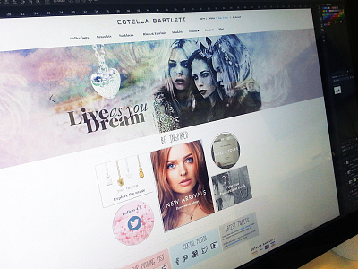 Jewellery site design development