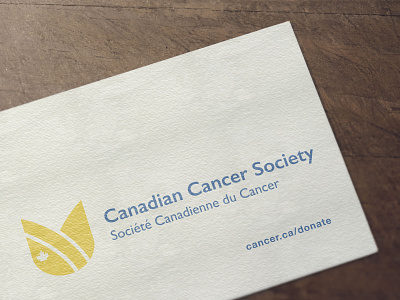 Canadian Cancer Society Logo Concept branding design