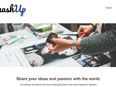 MashUp creative ideation ui ux