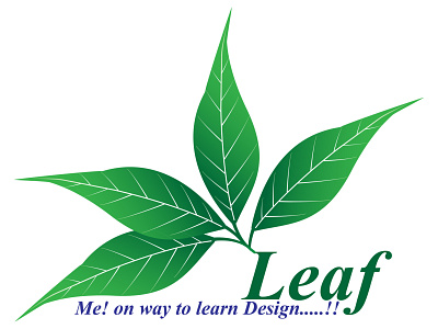 Leaf design illustration