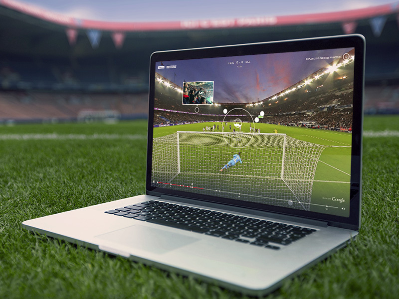 Paristories psg google photosphere experience interactive soccer football paristories