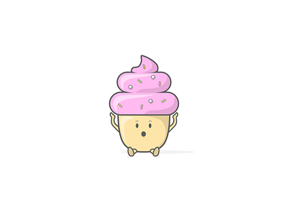 Cupcake art artist cake character design cupcake design designer digital illustration digitalart graphicdesign illustrate illustrations illustrator pink sketch sprinkles vector vectorart vectorartwork