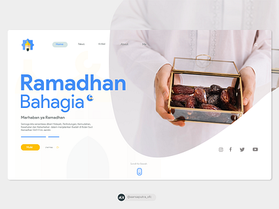 Ramdhan Happy - Web Design