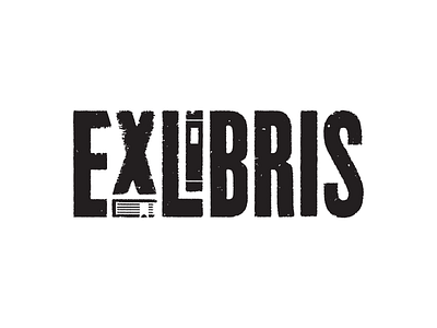 ExLibris DJ Logo branding design graphic design logo