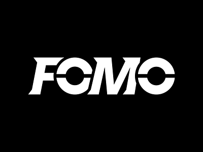 FOMO DJ Artist Logo branding design dj logo music