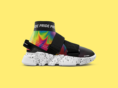 Pride Inspired Ultra Shoes Concept adidas clothing concept graphic design mockup nike pride shoes