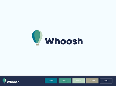 Whoosh Logo Challenge branding design logo vector