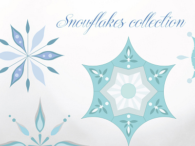 Snowflakes vector collection blue vector christmas vector snowflake design snowflake vector snowflakes snowflakes collection turquoise vector vector element