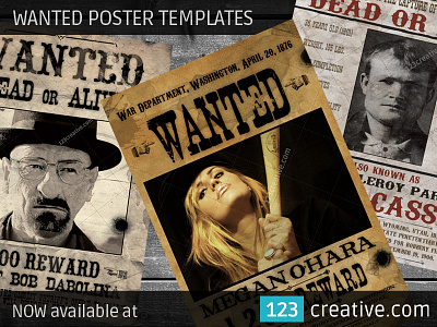 Wanted Poster Templates