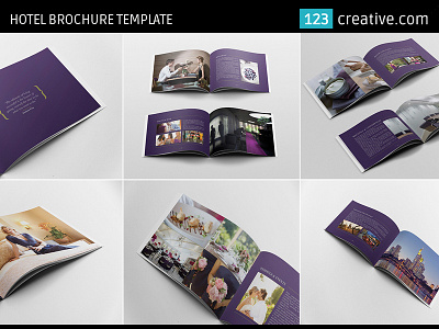 Hotel Brochure Template (InDesign, Photoshop)