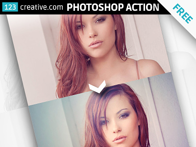 FREE Cold lights - Photoshop action atn action free cold atmosphere photo free photography action free photoshop action mysterious photo effect photo action apply photo editing photo post processing photographer photoshop action tools for photographer