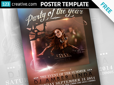 Free Classy Event poster template event poster download event poster free flyer template free party poster download party poster free photoshop template free poster design download poster template free psd flyer free psd poster free