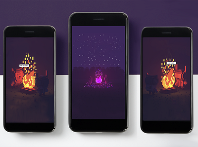Magic Forest - Game Concept animation app digital art game art game design illustration screens